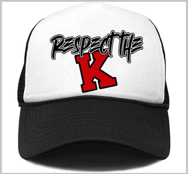 Respect the K Hats (Black and White)